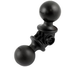 RAM MOUNT UNPKD RAM ADJ DOUBLE 1Inch (RAP-B-230-1U $DEL)