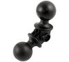 RAM MOUNT UNPKD RAM ADJ DOUBLE 1Inch