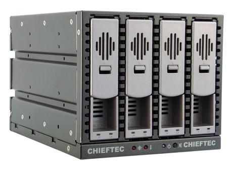 CHIEFTEC HDD SAS Aluramme, 4 unit/ 3x5.25 (SST-3141SAS)