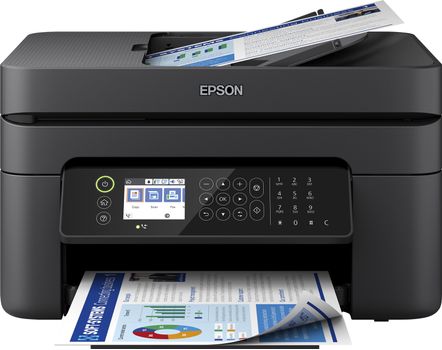 EPSON WorkForce WF-2850DWF Blækprinter Multifunktion med Fax - Farve - Blæk (C11CG31402)