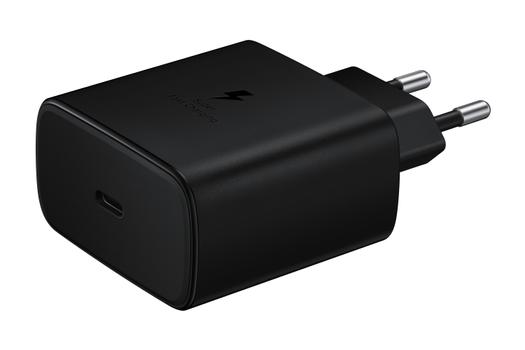 Samsung Travel Adapter EP-TA845 45W 3A - Super Fast Charge 2.0 inkludert USB-C-kabel - svart (EP-TA845XBEGWW)