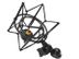 SVIVE Hydra Shock Mount Nest Svart mikrofoner upp till 70 mm diameter och 3/8", 5/8" och 22M innfesting