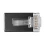 ACT RJ45 Plugg 8P/8C Skjermet 24-26AWG Solid - Pose med 25 Stk (TD108B)