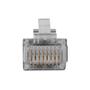 ACT RJ45 Plugg 8P/8C Skjermet 24-26AWG Solid - Pose med 25 Stk (TD108B)
