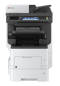KYOCERA ECOSYS M3860idnf MFP (print copy scan fax) A4 mono 60ppm DP 500sh finisher touchscreen HyPAS USB gigabit ethernet 1GB 1.200dpi IN (1102WF3NL0)
