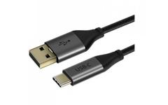 CABLETIME Premium USB-C: Han - USB-A: Han, 1,0m, USB 2.0, 5V3A, Nylon kappe (580340185)