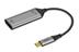 CABLETIME Premium USB-C: Han -  HDMI: Hun adapter, 0,2m, 4K60Hz, Nylon kappe, Chipset: VL100+PS176