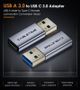 CABLETIME Premium USB-A: Han - USB-C: hun, USB 3.0 adapter