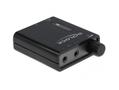 DELOCK Portable Stereo Headphone Amplifier with dual output and bass boost