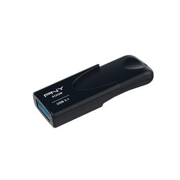 PNY Attaché 4 - USB-flashstasjon - 512 GB (FD512ATT431KK-EF)