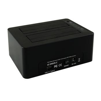 LC POWER Dockingstation LC-Power USB 3.1 1x 6,3cm SATA-HDD/ SSD (LC-DOCK-C)