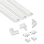 D-LINE Kabelkanal Kit 30x15mm 3x Kabelkanal/Tillbehör 1.0m