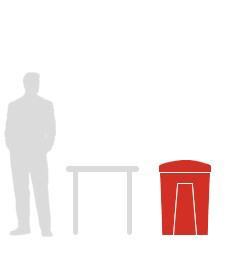 HSM SECURIO B32 document shredder - 1,9 x 15 mm incl. oiler (1822111O)