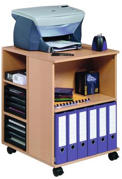 DURABLE Multifunktions-Wagen 74/59 offen Buche (311347)