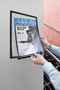 DURABLE DURAFRAME A3 Inforahmen 6 Stück schwarz (488301)