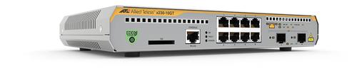Allied Telesis ALLIED X230 10GT L2+ managed switch 8x10/ 100/ 1000Mbps 2xSFP uplink slots 1 Fixed AC power supply EU Power cord (AT-X230-10GT-50)