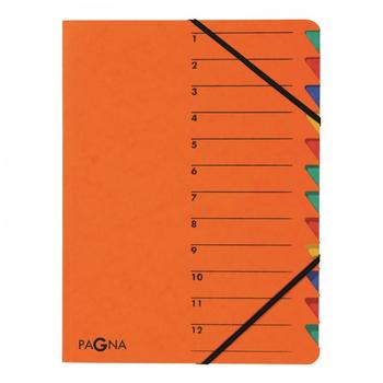 PAGNA Office Easy Orange Klassificeringsmappe A4 (210 x 297 mm) Orange (24131-12)