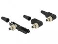 DELOCK Connector DC 5.5x2.5mm,  9.5 mm length, male, angled (90290)