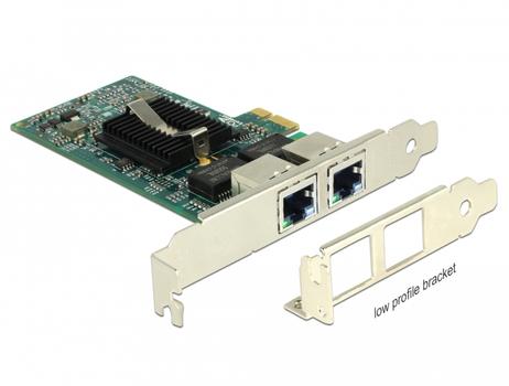 DELOCK Netværksadapter PCIe 2.0 x1 (89944)