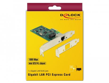 DELOCK Netværksadapter PCIe 1.1 x1 (89943)