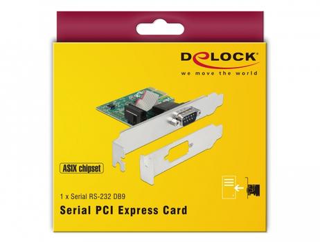 DELOCK Seriel adapter PCIe 2.0 x1  (89948)