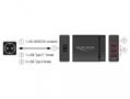 DELOCK USB Charger 1 x USB-C™ PD 3.0 + 3 x USB Type-A 60 W + 12 W (63974)