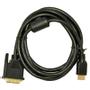 AKYGA HDMI 1.3 cable AK-AV-11 HDMI 1.4/M-DVI M 1.8m 24+1