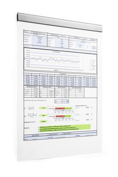 DURABLE DURAFIX RAIL 210mm Klemmleiste 5 Stück silber (470623)