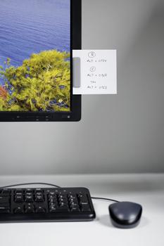 DURABLE DURAFIX CLIP 60mm Zettelclip 5 Stück silber (470523)