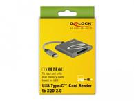 Delock XQD-kortleser USB 3.0 Type-C for Windows, MacOS (91746)