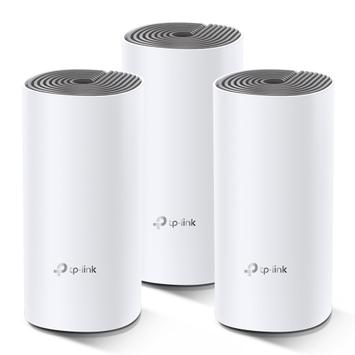 TP-Link Deco E4 AC1200 mesh-system 3 rutere, opptil 400 m2, 802.11ac Dual-band (DECO E4(3-PACK))