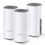 TP-LINK Deco E4 - Wi-Fi system (3 routers) - mesh - 802.11a/ b/ g/ n/ ac - Dual Band (pack of 3)