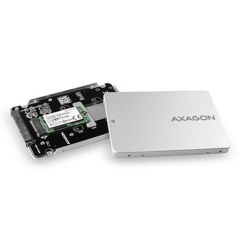 AXAGON SATA-M.2 SSD SATA. Up to 80mm SSD. Alu Body Factory Sealed (RSS-M2SD)