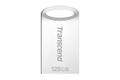 TRANSCEND d JetFlash 710 - USB flash drive - 128 GB - USB 3.1 Gen 1 - silver (TS128GJF710S)