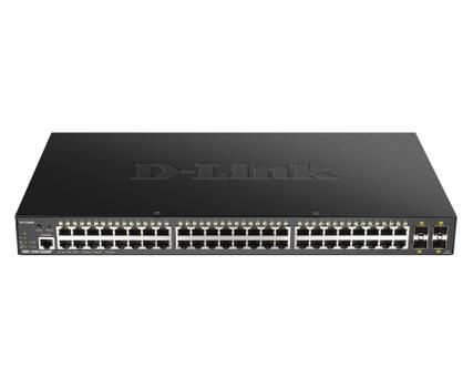 D-LINK 52-Port Smart Managed PoE+ Gigabit Switch 4x 10G (DGS-1250-52XMP)