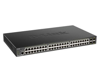 D-LINK 52-Port Smart Managed PoE+ Gigabit Switch 4x 10G (DGS-1250-52XMP)