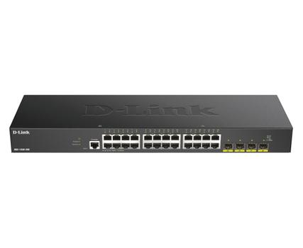 D-LINK 28-Port Smart Managed Gigabit Switch 4x 10G (DGS-1250-28X)