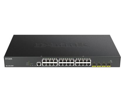 D-LINK 28-Port Smart Managed PoE+ Gigabit Switch 4x 10G (DGS-1250-28XMP)