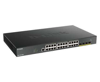 D-LINK 28-Port Smart Managed PoE+ Gigabit Switch 4x 10G (DGS-1250-28XMP)
