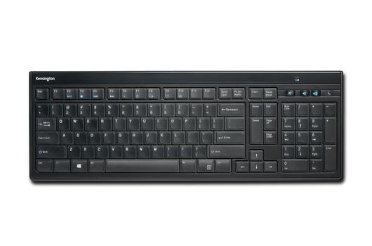 KENSINGTON Keyboard Advancefit Wireless black DE - 01 New - 1YR CCR - DE (K72344DE)