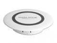 DELOCK Wireless Qi Fast Charger 7.5 W + 10 W for table mounting