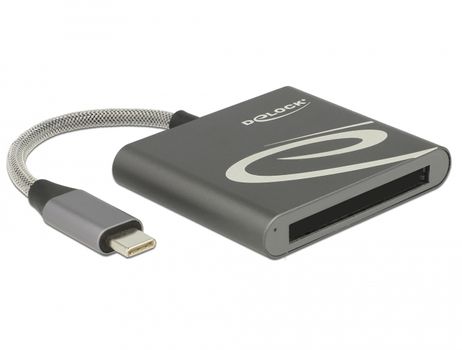DELOCK USB Type-C Card Reader for CFast 2.0 memory cards (91745)