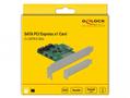 DELOCK 2 port SATA PCI Express Card with RAID (90392)