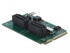 DELOCK Mini PCIe Converter to 2 x SATA with RAID