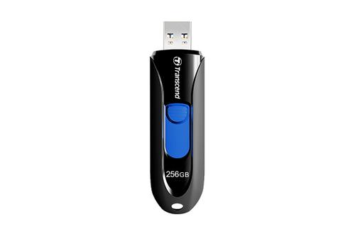 TRANSCEND d JetFlash 790 - USB flash drive - 256 GB - USB 3.1 Gen 1 - black (TS256GJF790K)