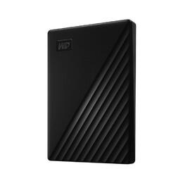 WESTERN DIGITAL WD My Passport WDBPKJ0040BBK - Hard drive - encrypted - 4 TB - external (portable) - USB 3.2 Gen 1 - 256-bit AES - black (WDBPKJ0040BBK-WESN)