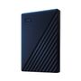 WESTERN DIGITAL WD My Passport for Mac WDBA2F0040BBL - Hard drive - encrypted - 4 TB - external (portable) - USB 3.2 Gen 1 - 256-bit AES - midnight blue (WDBA2F0040BBL-WESN)