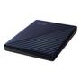 WESTERN DIGITAL WD My Passport for Mac WDBA2F0040BBL - Hard drive - encrypted - 4 TB - external (portable) - USB 3.2 Gen 1 - 256-bit AES - midnight blue (WDBA2F0040BBL-WESN)