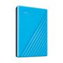 WESTERN DIGITAL WD My Passport 2TB portable HDD USB 3.0 USB 2.0 compatible Blue Retail (WDBYVG0020BBL-WESN)