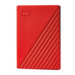 WESTERN DIGITAL WD My Passport 4TB portable HDD USB3.0 USB2.0 compatible Red Retail (WDBPKJ0040BRD-WESN)